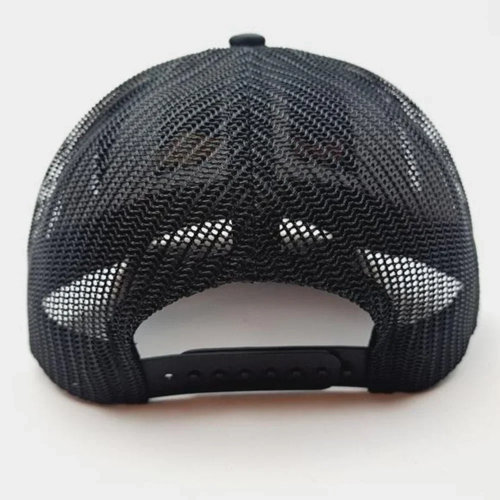 Embroidered Red Bull Richardson 112 Youth Trucker F1 Race Snapback Cap Hat Black - Picture 4 of 4